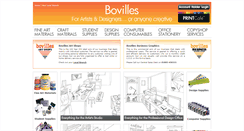 Desktop Screenshot of bovilles.co.uk