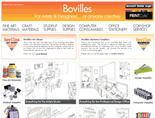 Tablet Screenshot of bovilles.co.uk